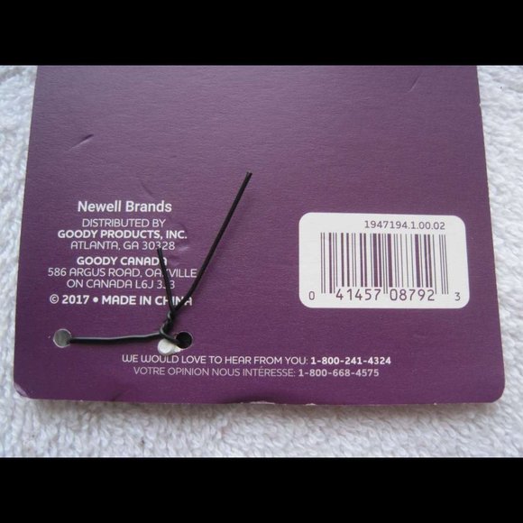 Goody Comb it Thru Detangling Rake Hair Comb Wide Teeth Wet Dry Tangle Free All - Picture 9 of 9